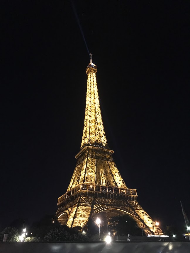 Eiffel Tower at night