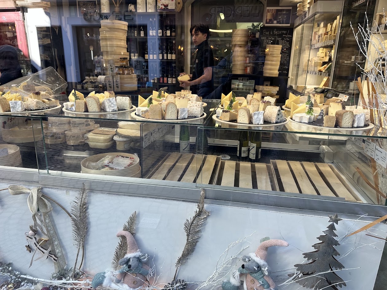 Cheese shop in Strasbourg