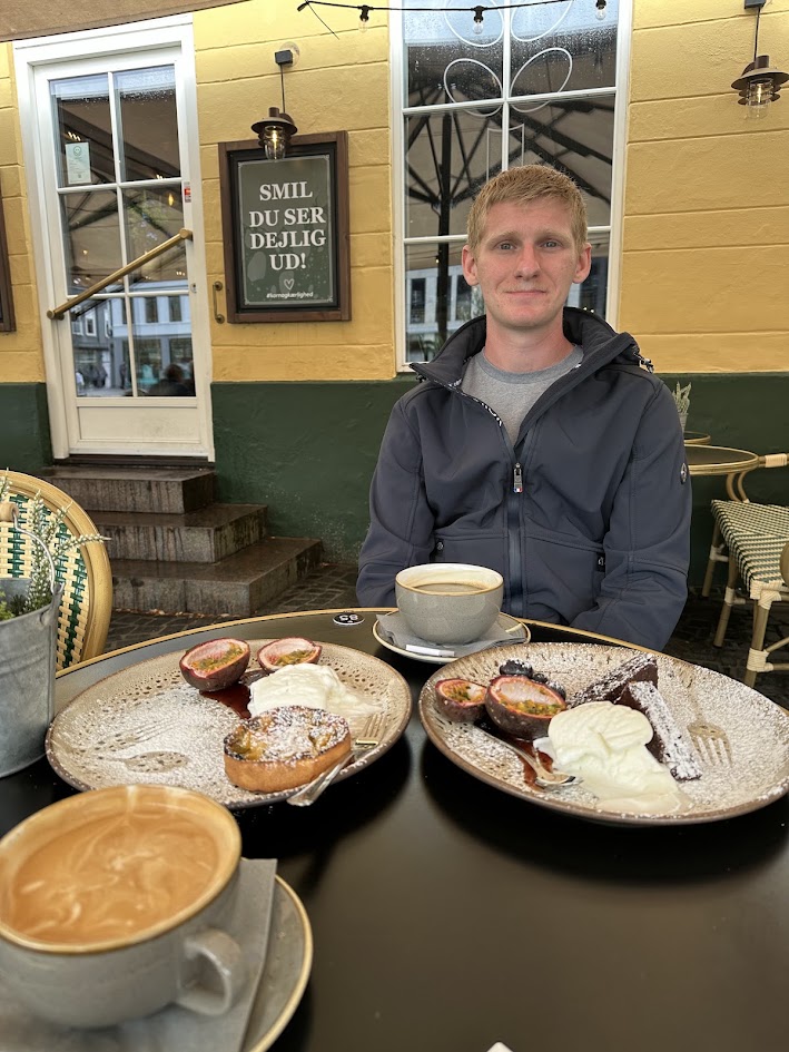 Impromptu coffee in Silkeborg